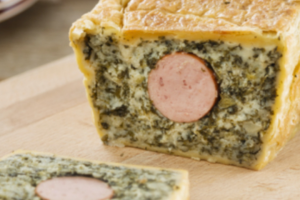 boerenkool in bladerdeeg